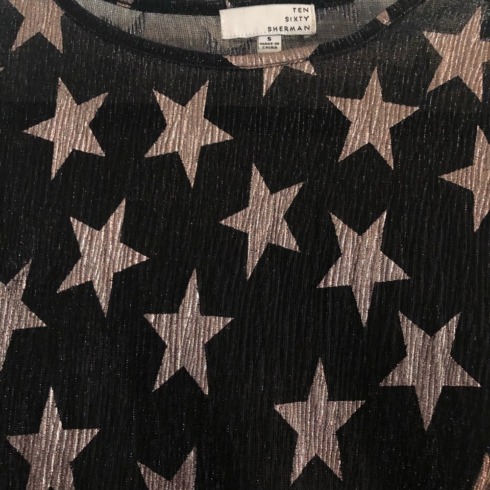 Ten Sixty Sherman Metallic Star Tee